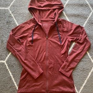 Like New Patagonia Seabrook Zip Light Hoodie Drumfire Red XS Womens